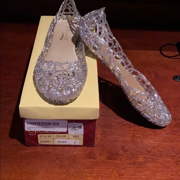 Glaze Shoes - Glaze jelly ballet flats